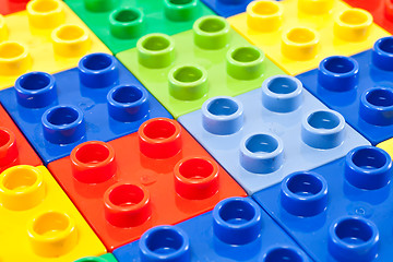 Image showing Building blocks background