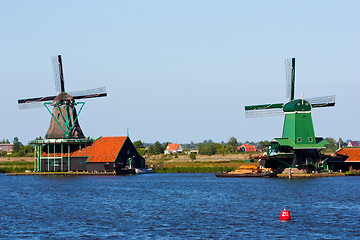 Image showing Mills in Holland