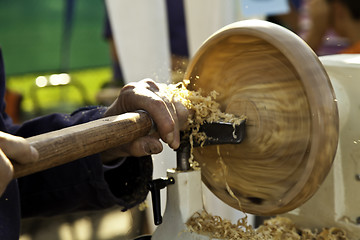 Image showing Craftsman: lathe