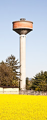 Image showing Country and water tower