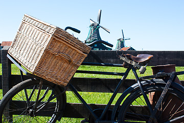 Image showing The bicycle in Holland