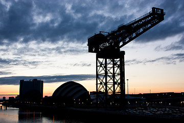 Image showing Glasgow - Crane Clydebank