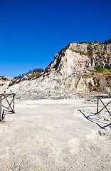 Image showing Solfatara - volcanic crater