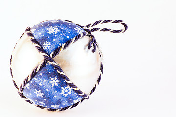 Image showing Handmade Christmas balls