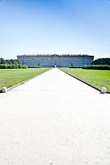 Image showing Royal palace gardens