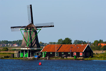 Image showing Mills in Holland