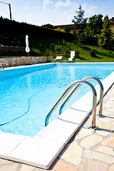 Image showing Hotel swimming pool