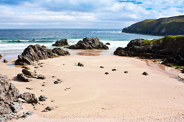 Image showing Durness Beach - Scotland