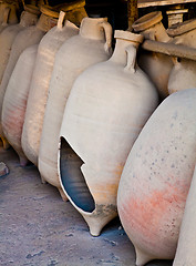 Image showing Old amphoras