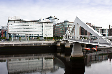 Image showing Glasgow financial center
