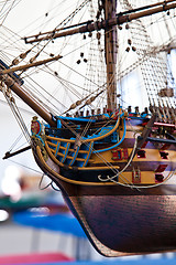 Image showing Galleon model detail