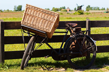 Image showing The bicycle in Holland