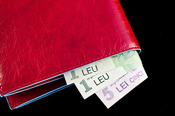 Image showing Red wallet