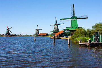 Image showing Mills in Holland