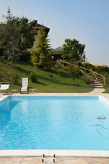 Image showing Hotel swimming pool