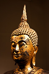 Image showing Sitting Bodhisattva - detail