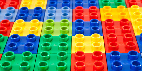 Image showing Building blocks background