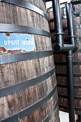 Image showing Whiskey distillery