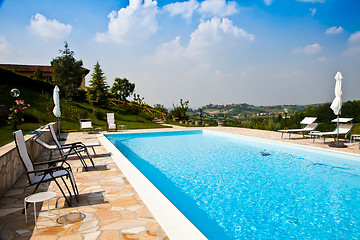 Image showing Hotel swimming pool