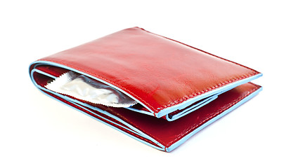 Image showing Red wallet