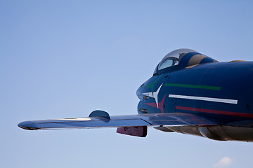 Image showing Acrobatic airplane: Italian Army