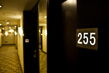 Image showing Room number