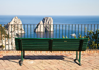 Image showing Faraglioni di Capri