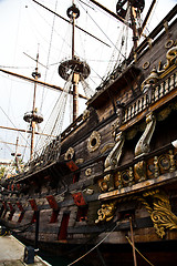 Image showing Detail of Neptune Galleon