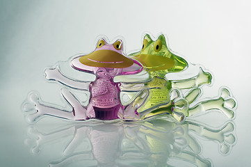 Image showing Toy frog