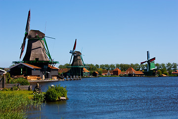 Image showing Mills in Holland