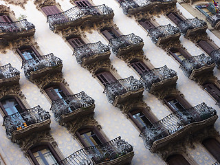 Image showing Barcellona balcony