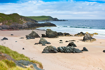 Image showing Durness Beach - Scotland