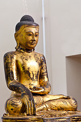 Image showing Buddha seated