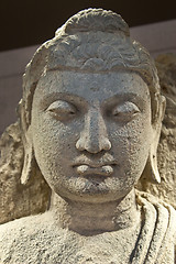Image showing Standing Bodhisattva - detail