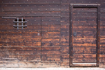 Image showing Ancient door