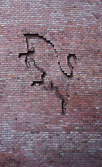 Image showing Bull on the wall