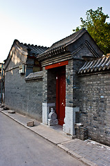 Image showing Hutong area in Beijing