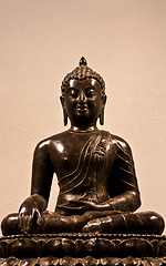 Image showing Buddha seated