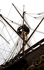 Image showing Detail of Neptune Galleon