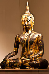 Image showing Buddha seated