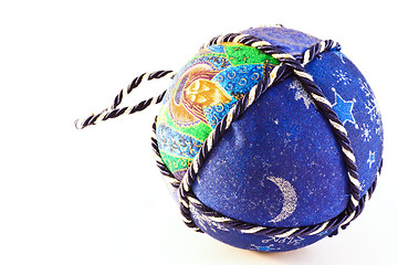 Image showing Handmade Christmas balls