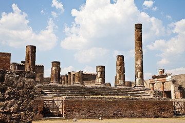 Image showing Pompeii - archaeological site