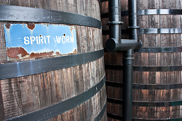 Image showing Whiskey distillery