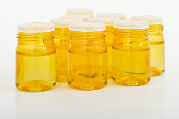 Image showing cosmetic glass containers