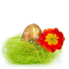 Image showing chocolate easter egg