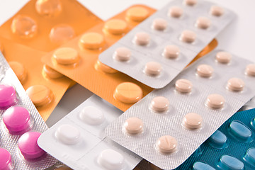 Image showing packs of pills