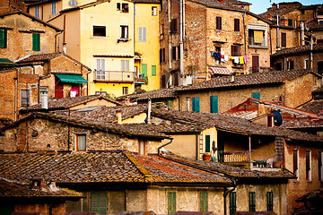 Image showing Siena historic architecture