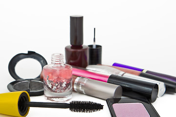 Image showing collection of make-up