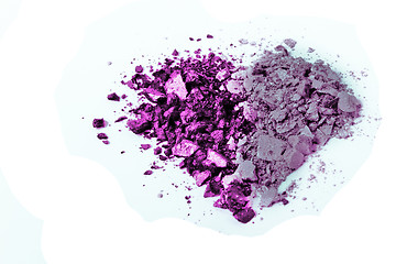 Image showing crushed eyeshadow