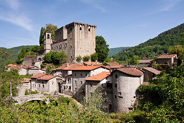 Image showing Tuscan historic architecture